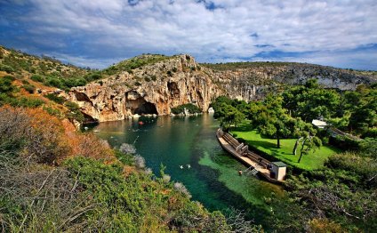 Lake Vouliagmeni, 20km from