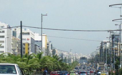 Athens Busy Streets And Fast