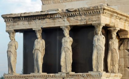 Athens, Caryatids on the Koren