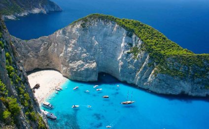 Navagio Beach in Zakynthos