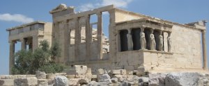 ruins in athens, greece