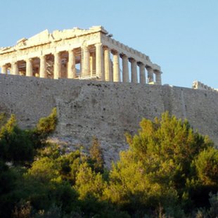 Thousands of tourists flock to Athens each year.