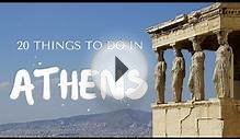 20 Things to do in Athens, Greece Travel Guide