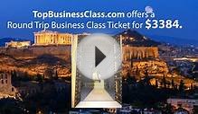 Business Class Flights to Athens, Greece -