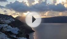 (Nature Relaxation Video) Greek Islands Santorini Extended