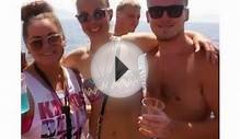 Olympic booze cruise / boat party , Kavos Corfu Greece 2014