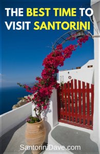 When is the best time to visit Santorini? A guide to the best months to go to Santorini.